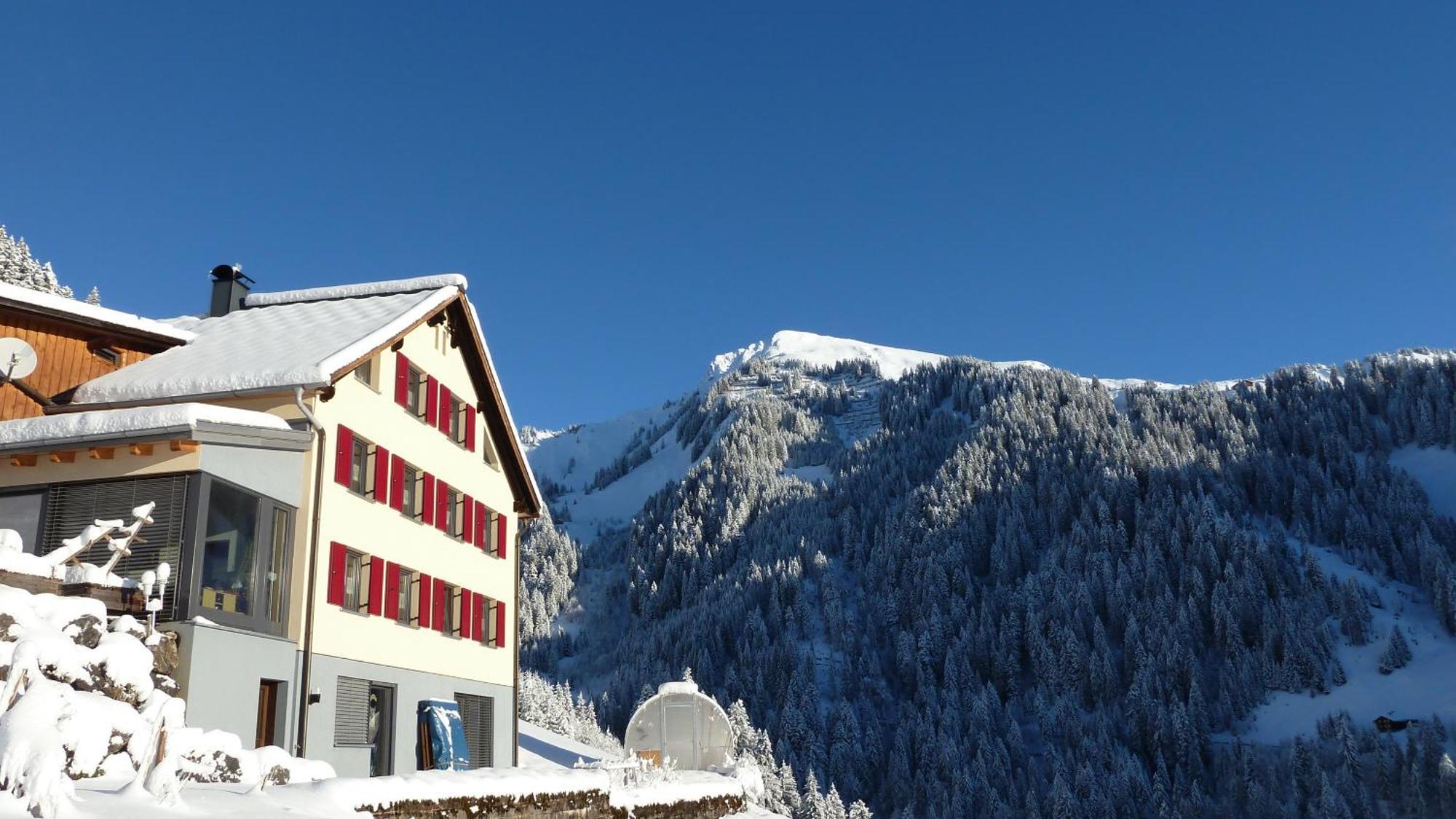 Ferienhaus Schwendehof فونتانيلا المظهر الخارجي الصورة